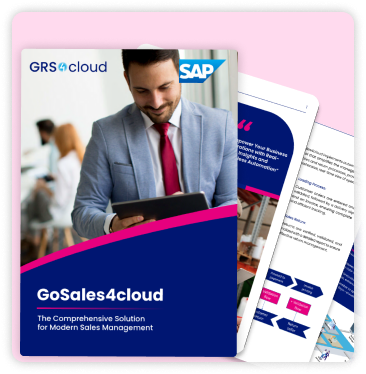 GoSales4Cloud eBook  Optimize Your Sales Strategy with SAP Cloud Tools