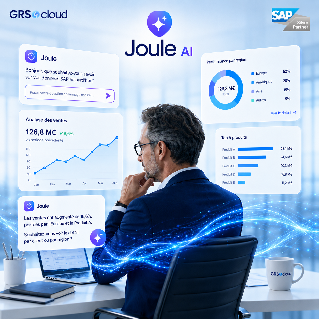 SAP BTP et sécurité pour SAP Joule avec GRS4Cloud